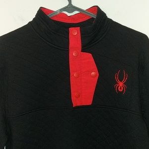 Spyder Quilted Fleece Jacket New